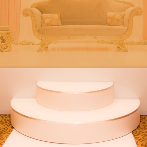 Elegant Stage Access Steps