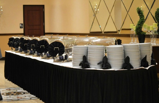 Buffet Table Skirting 17 Feet