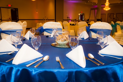 Table Cover & Overlay in Satin